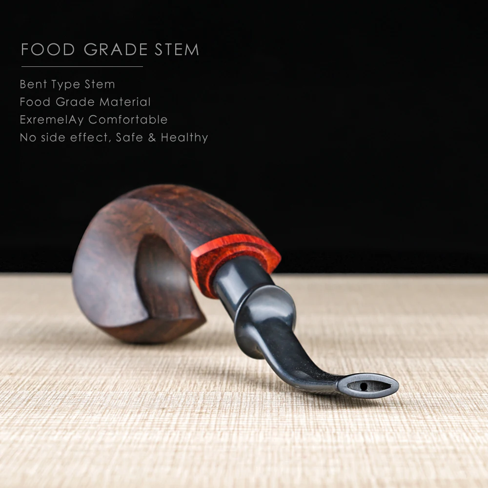 Курительные трубки Smoker Pipes для курения, новый дизайн, изогнутый стебель, роскошный табак, набор в подарок, подарки на день отца.
