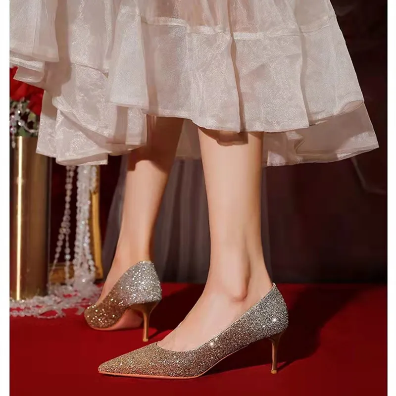 Женские туфли на высоком каблуке 6 см 8 | Обувь