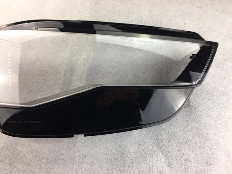 

Для Audi A6 C7 Автомобильная Передняя фара Крышка объектива прозрачный абажур яркие передсветильник ры крышки лампы оболочка 2015-2018