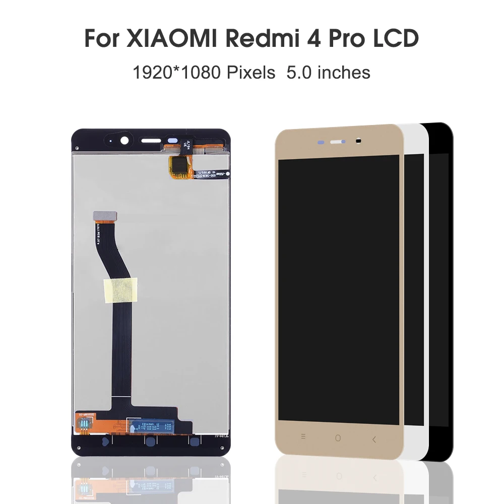5 0 дюйма для Xiaomi Redmi 4 Pro ЖК дисплей + сенсорный экран дигитайзер сенсор сборка