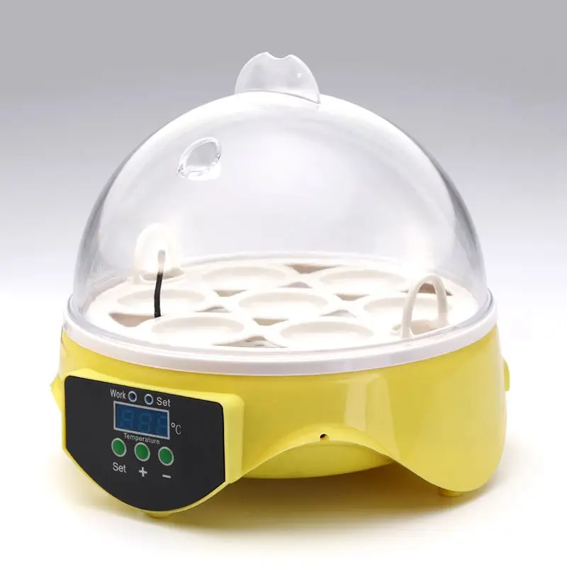 Mini 7 Egg Incubator Poultry Brooder Digital Temperature Hatchery Hatcher Chicken Duck Bird Pigeon UK Pl | Дом и сад