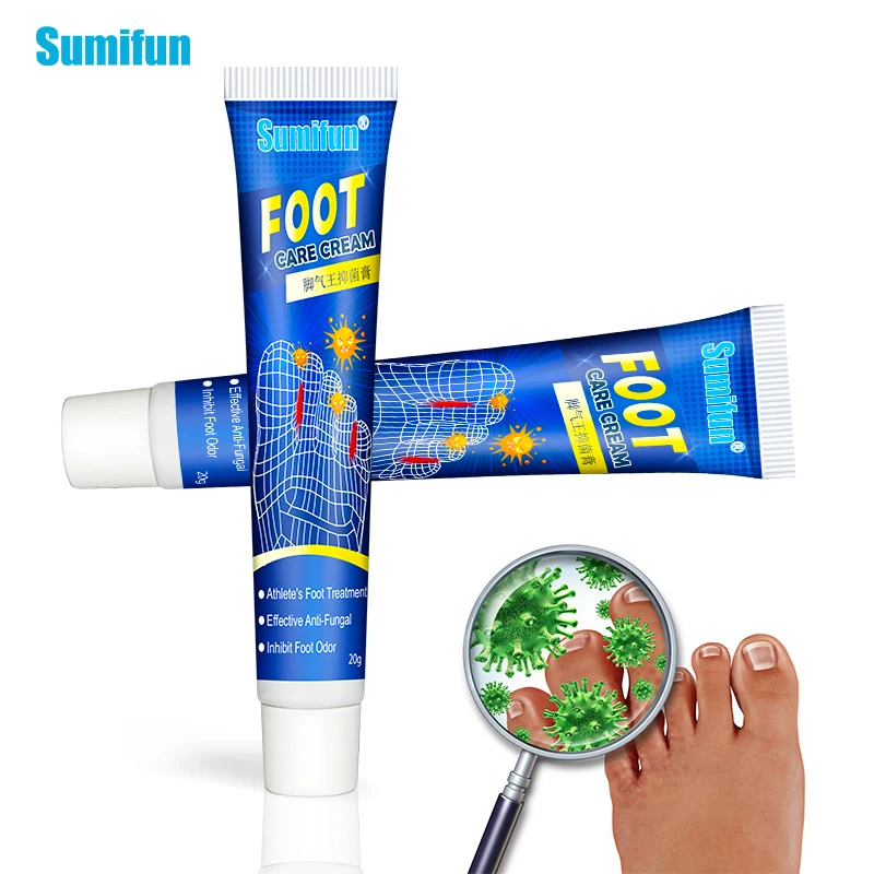 

2 шт., антибактериальный крем для ног, от зуда