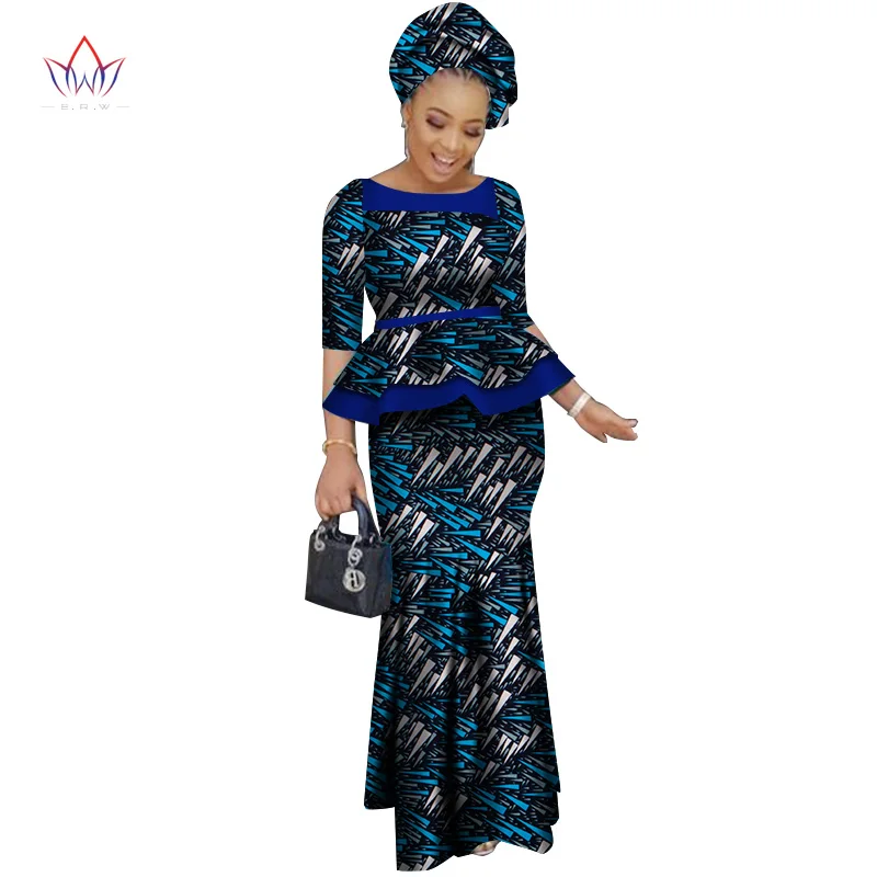 2021 летний комплект из туфель и сумочки в Африканском для женщин двух частей с