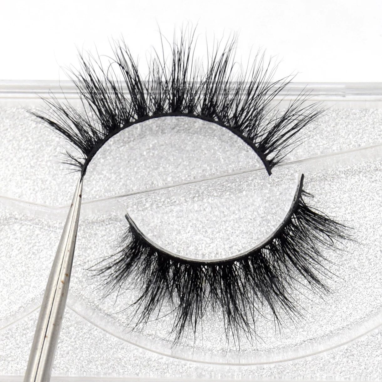 Visofree норковые ресницы накладные драматические Толстые Накладные ручной работы