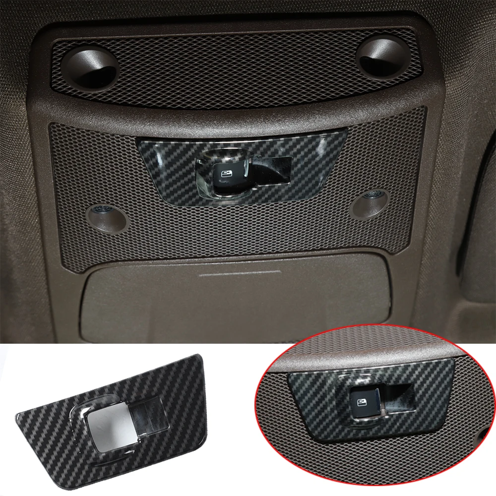 

ABS Rear Small Window Switch Button Decoration Cover Trim Fit ForFord F150 2015+ Car Accessories Interior