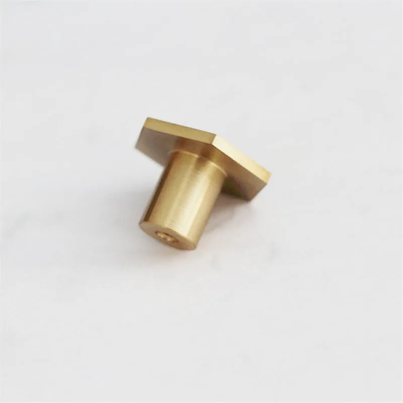 Латунная ручка для шкафа кухонные ручки скандинавский простой выдвижной ящик