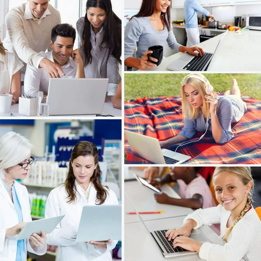 

14 Inches High Definition Screen Laptop 16 : 9 Ultra-Thin Portable Computer 1.3MP Camera 10000mah Battery For Windows 10