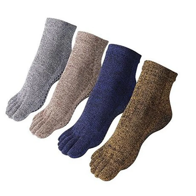 1 пара мужские носки для йоги из натурального хлопка|yoga socks non slip|cotton yoga socksyoga |