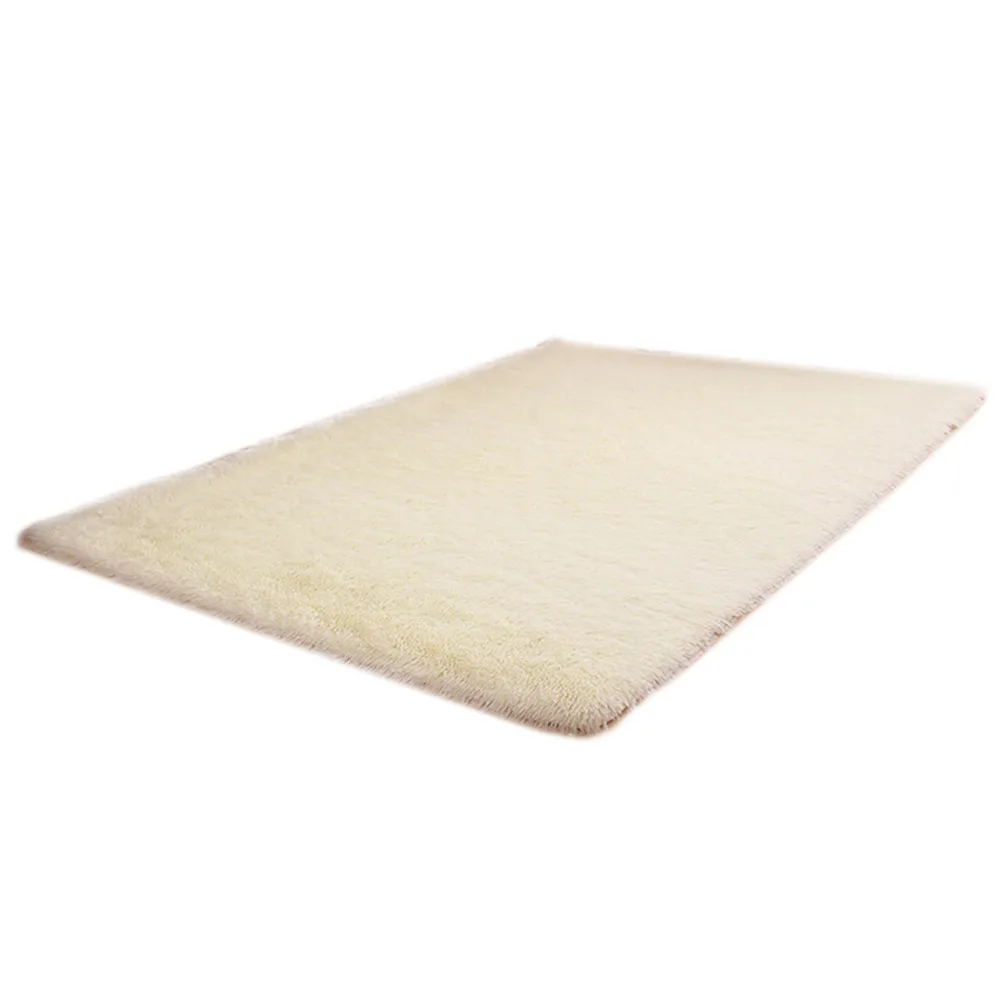 

50x80cm Rectangle Rug Carpets for Living Room Decor Faux Fur Rugs Kids Room Plush Rugs for Bedroom Shaggy Area Rug Modern Mats
