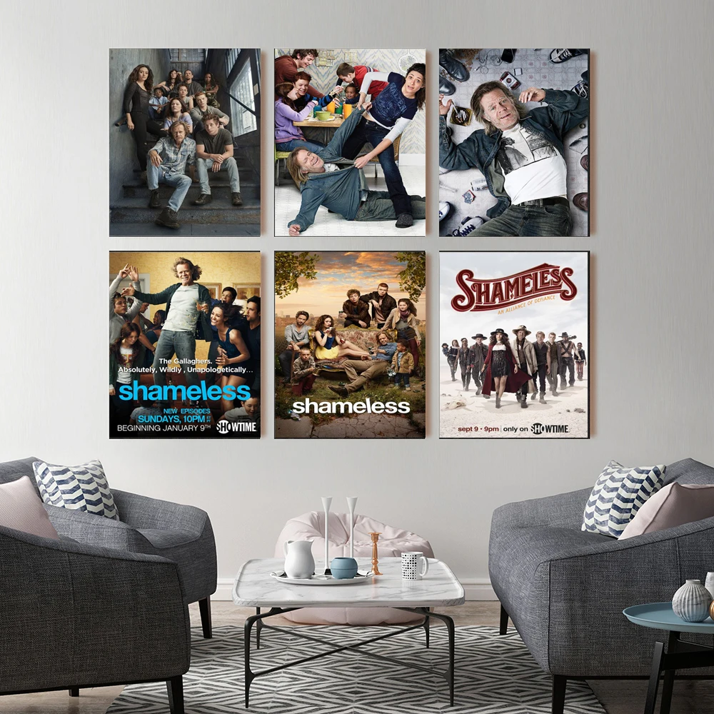 

Tv Series Shameless Movie Classic Poster Wall Art Canvas Hight Quanlity Painting Living Room Prints Modern Home Decoration
