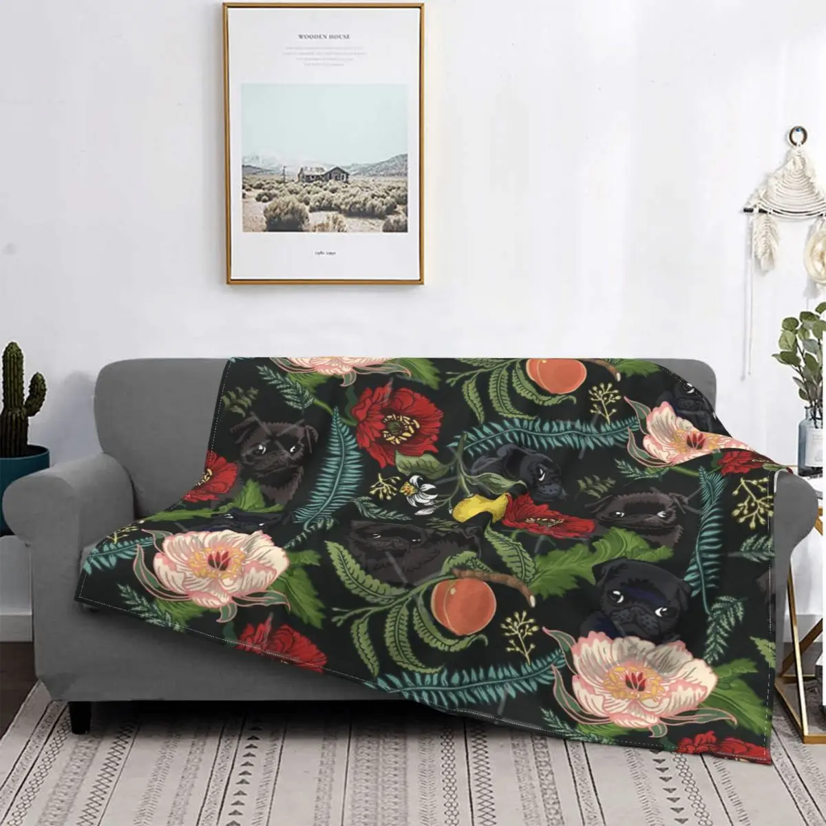 

Manta de muselina a cuadros para cama, cubrecama botar y negro, пикник, manta