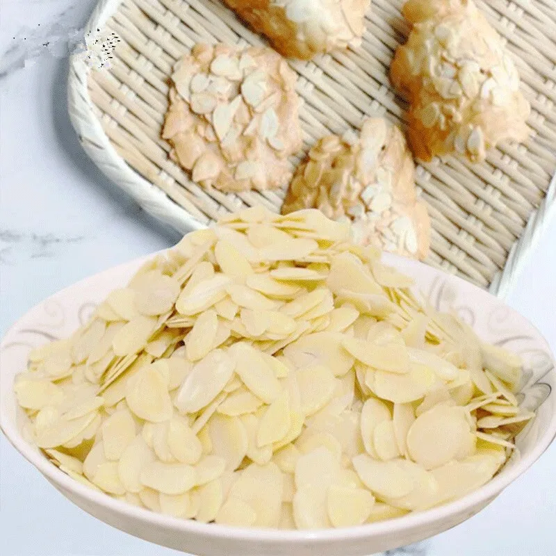 250 г/500 г синие алмазные запеченные ломтики миндаля ультратонкие большие