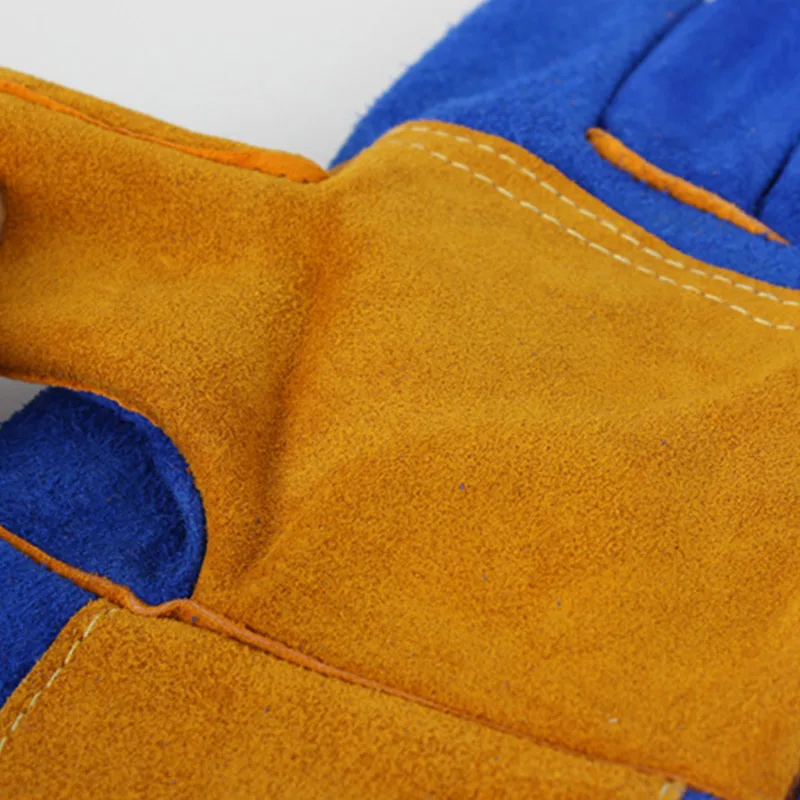 Welding Gloves Lengthened Fireproof Heat Resistant Barbecue Work CLH@8 | Инструменты