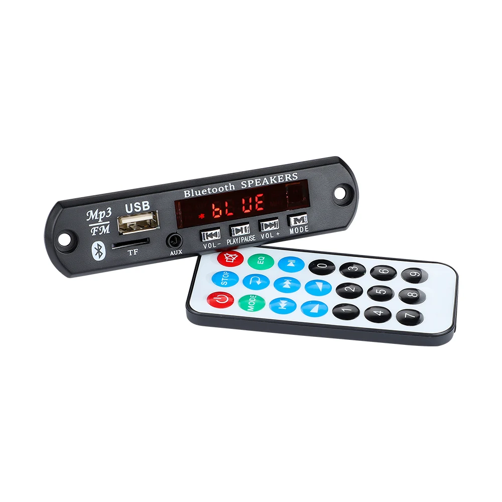 

AIYIMA 15Wx2 Bluetooth Amplifier Board MP3 Decoder Board Bluetooth 5.0 Receiver WAV APE FLAC Audio Decoding USB TF FM AUX
