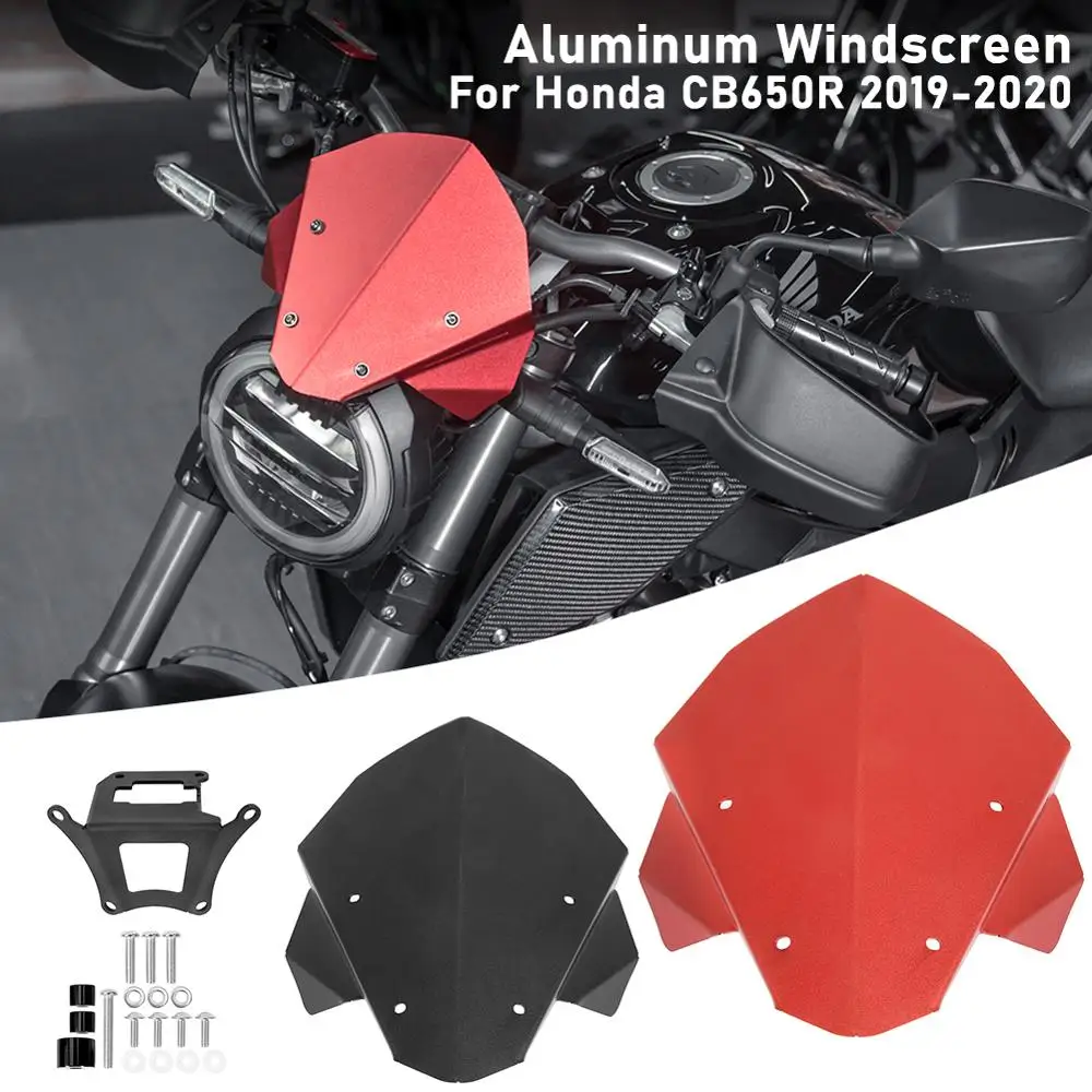 

Алюминиевый отражатель ветрового стекла для мотоцикла Honda CB650R Neo Sports Cafe 2019 2020 2021 CB 650R, аксессуары