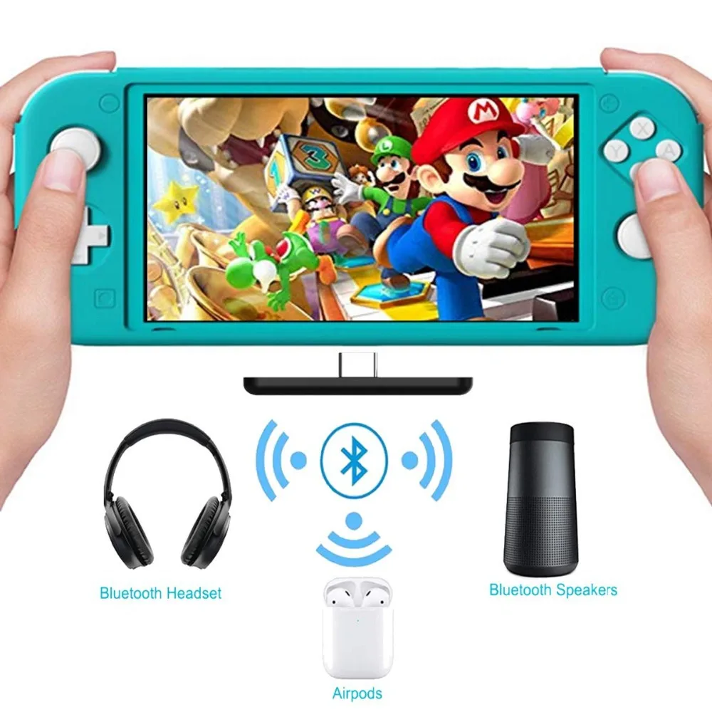 

For Nintendo Switch Bluetooth Receiver Wireless Audio Adapter Transmitter for Nintendo Switch Accessories