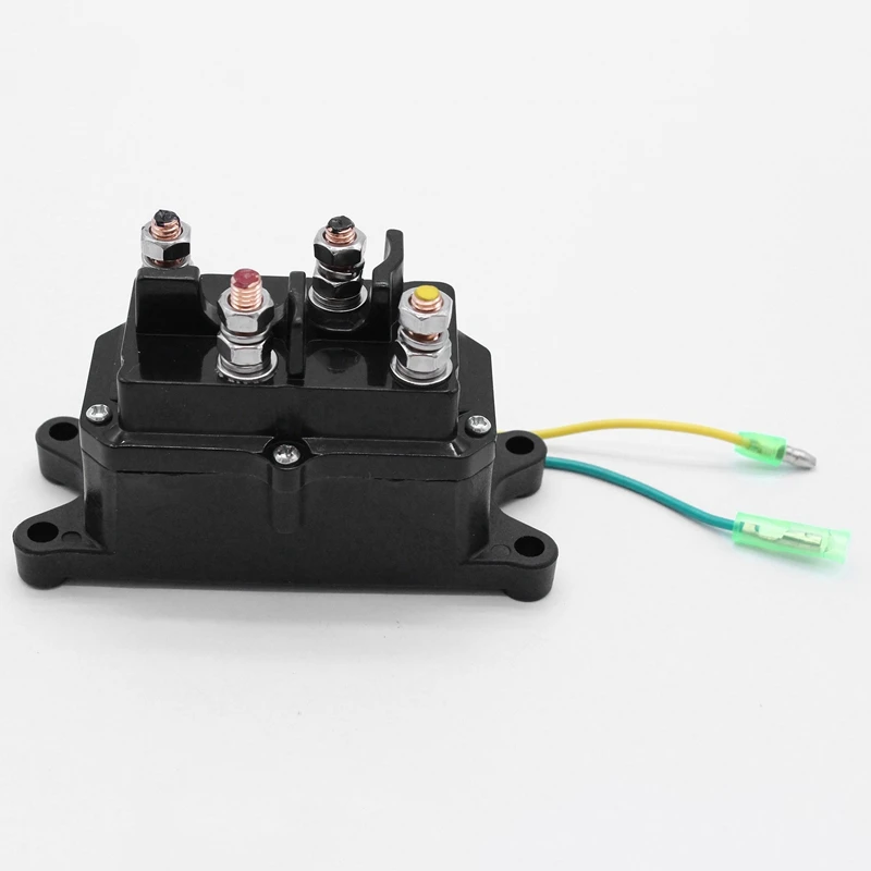 

DC 12V 250A Solenoid Relay Contactor, Winch Rocker Thumb Switch Fits for ATV UTV 1500-4000Lb Winches
