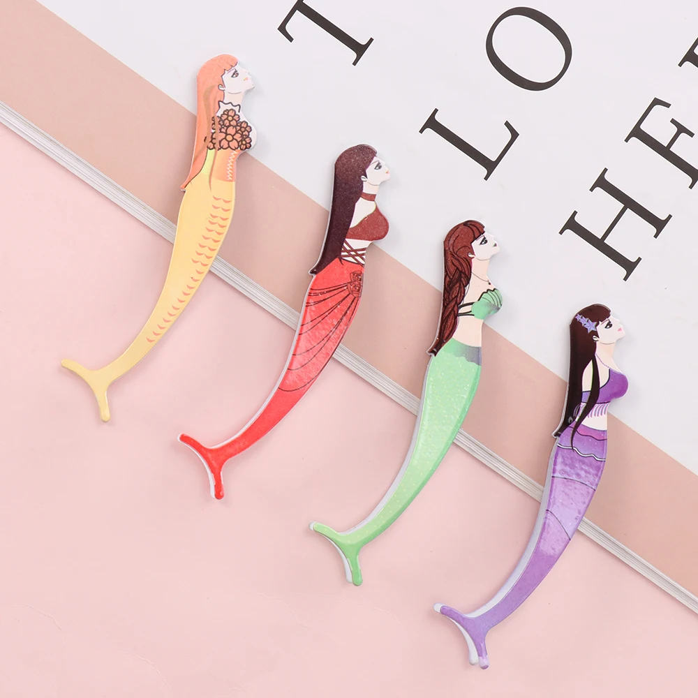 Пинцет для ресниц оптом креативный аппликатор русалки нержавеющая сталь