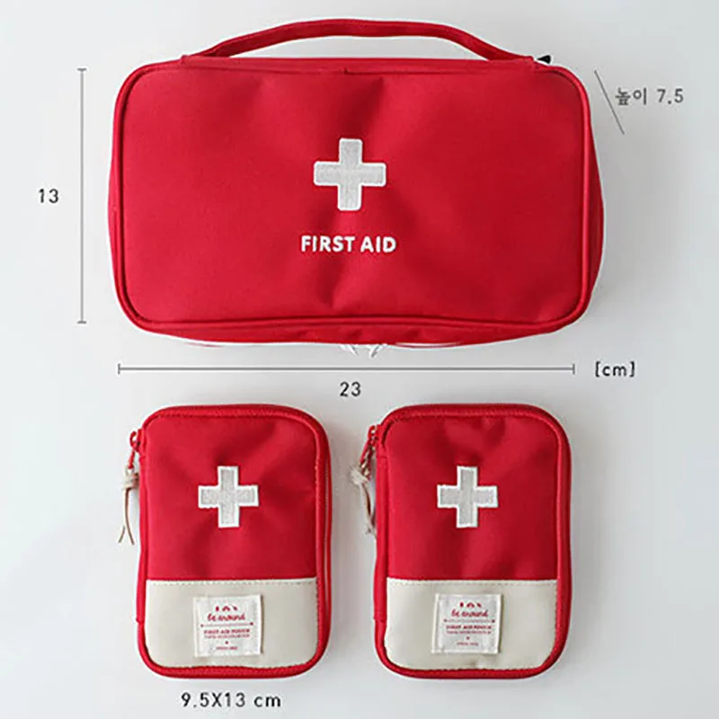 

New Portable First Aid Kit For Medicines Outdoor Camping Medical Bag Survival Handbag Emergency Kits Travel Set