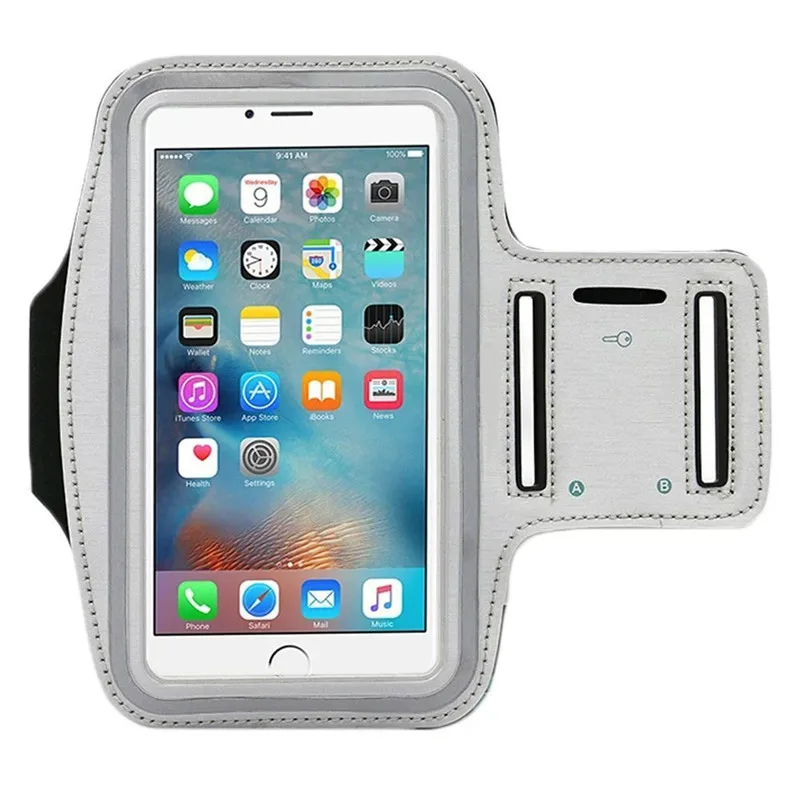 Нарукавная повязка для спортзала спорта бега iPhone 8 7 4 5 5S 5C SE 6 6s Plus X XS Max XR