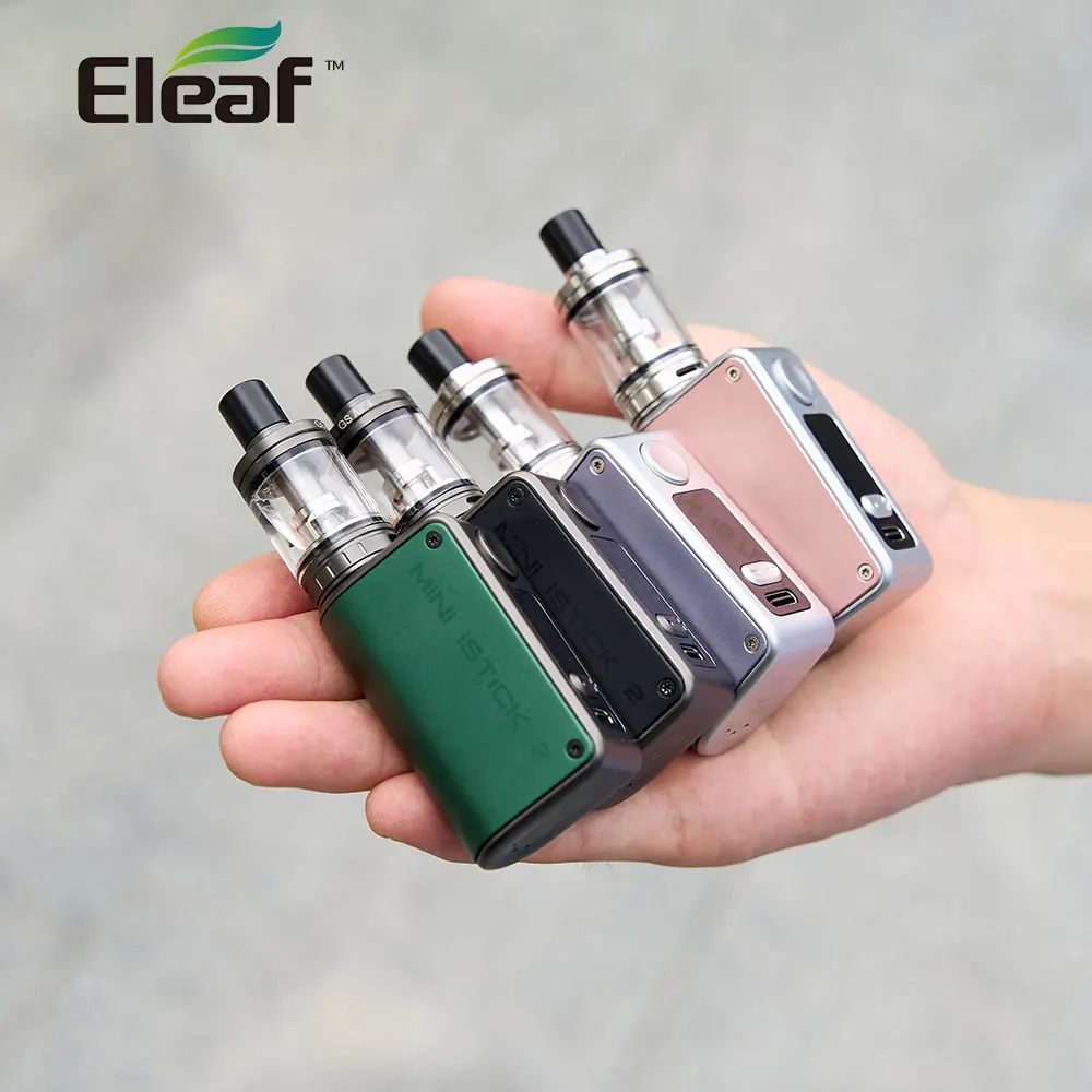 Оригинальный набор Eleaf Mini iStick 2 5 мл GS Air 4 Tank GS-A/GS Coil 25 Вт встроенный аккумулятор 1050