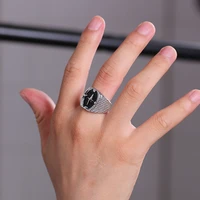 european and american students cross ringless hip hop couple net red ring finger middle finger index finger ring jewelry gift