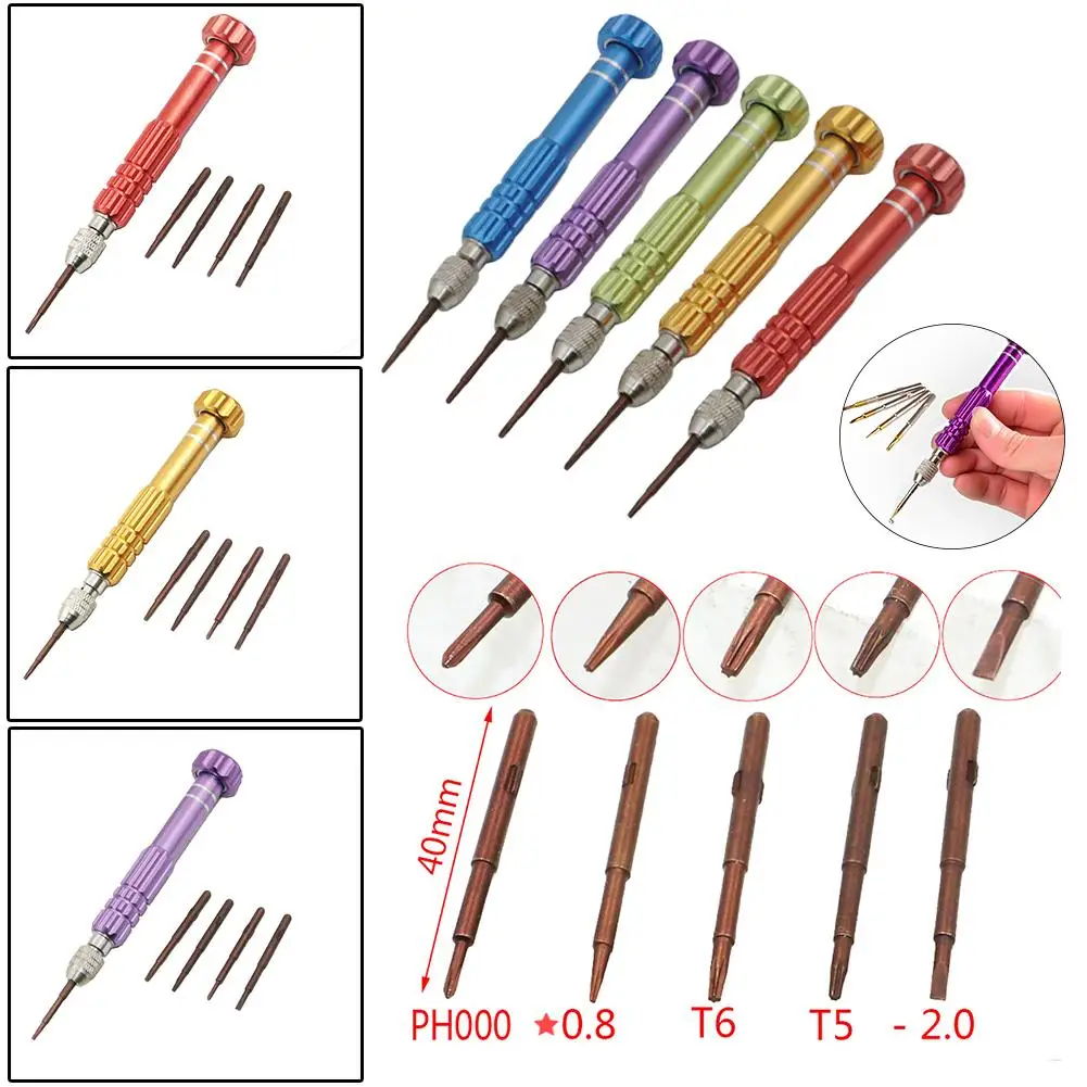 Универсальная отвертка 5 в 1 для Apple Набор отверток инструменты ремонта DIY