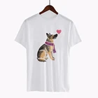 Немецкой овчарки одежда с принтом в виде собак для женщин футболки с рисунками из мультфильмов футболка с короткими рукавами в стиле панк размера плюс женский Harajuku 2021 летние топы в уличном стиле
