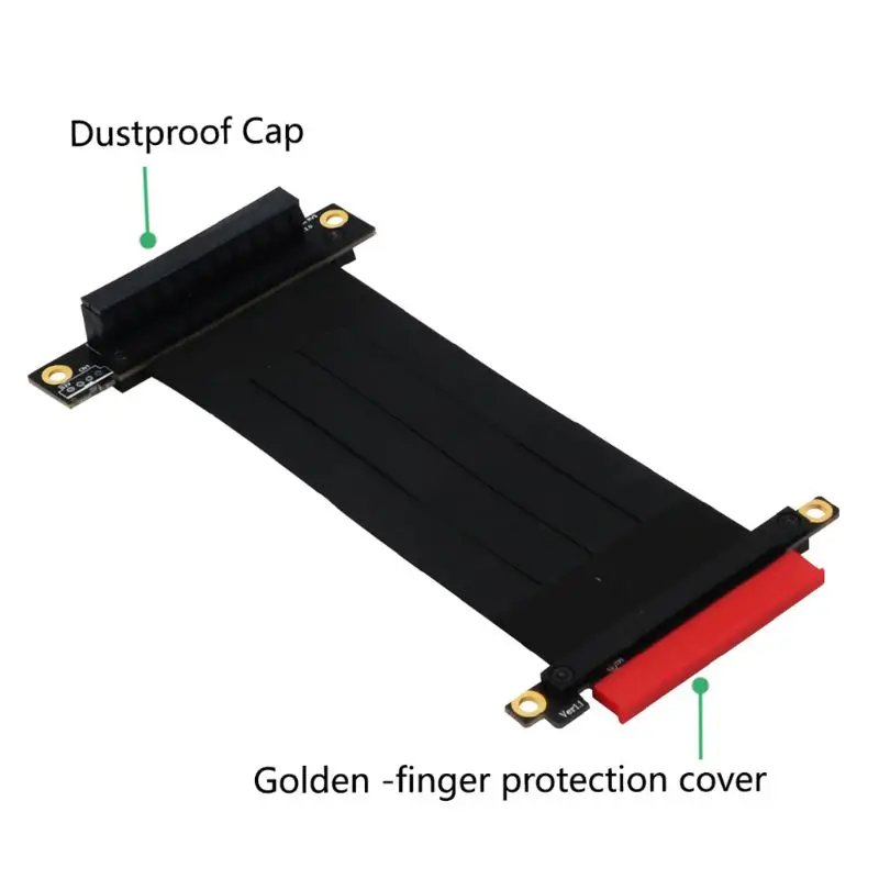 

20cm High Speed PC PCI Express 8X Riser Connector Cable Riser Card PCI-E 8X Flexible Cable Extension Port Adapter 270 F2TA