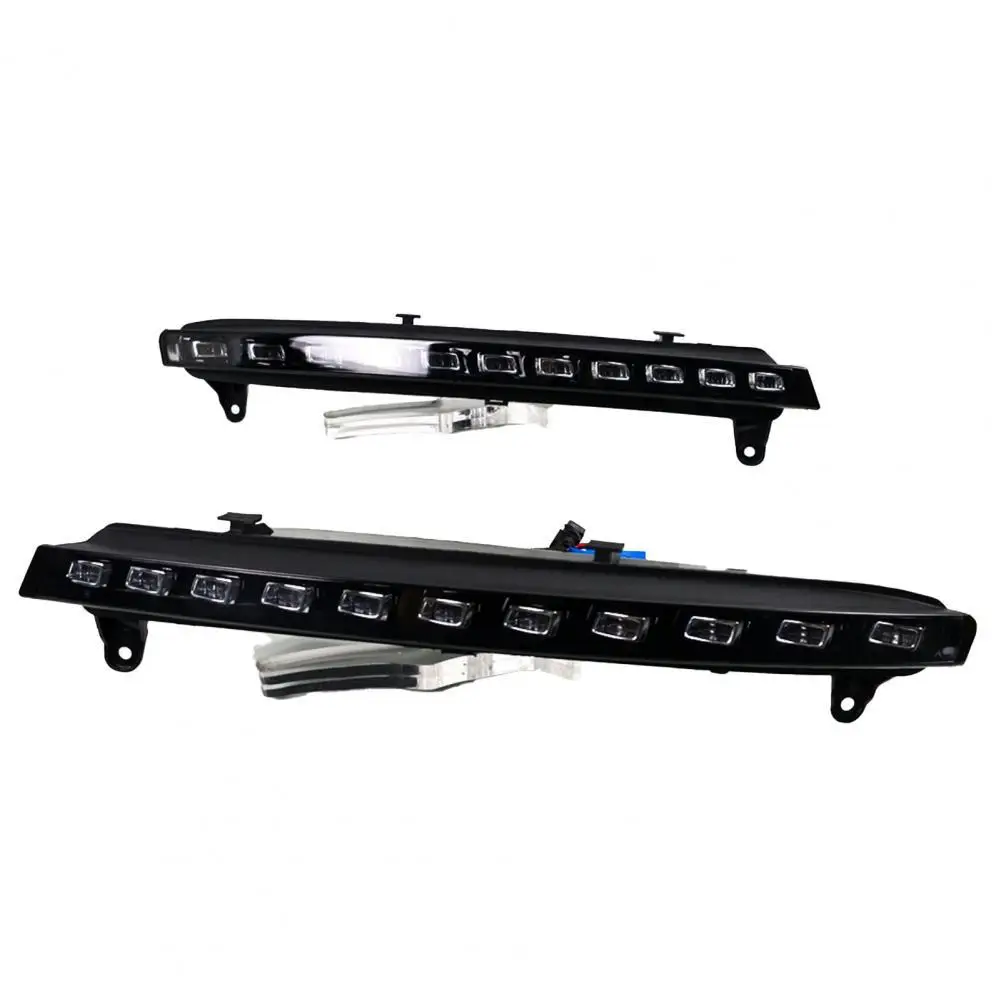

2Pcs LED DRL IP67 Waterproof ABS 90-120LM/W Daytime Running Lamp Turn Signal for Audi Q7 06-09 Автомобильные лампы Signal Lamp