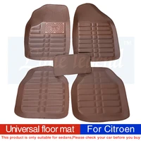 car floor mat carpet rug ground mats accessories for citroen c2 c3 c4 aircross grand picasso ds5