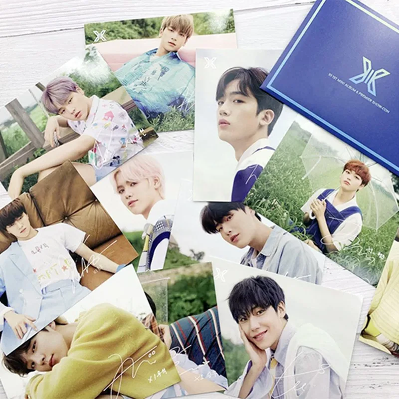 11 шт./компл. KPOP X1 Lomo Card ProduceX 101 X один альбом та же картина самодельная бумага фото карты плакат Фотокарта