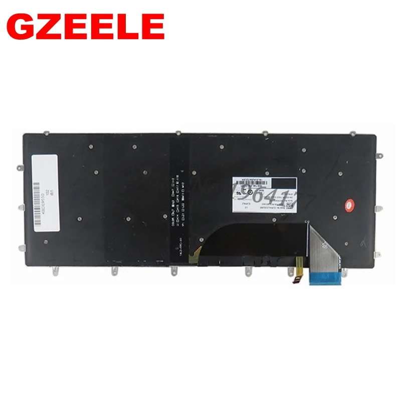 Новая клавиатура с подсветкой для DELL XPS 15 9550 9560 5510 M5510 RU Русский DLM14L23SUJ442 0HPHGJ черный