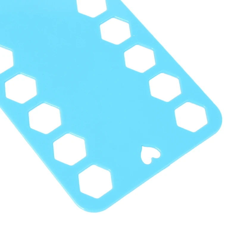

10pcs Embroidery Floss Thread Bobbins Plastic Cross Stitch Spool Storage Board C E8BD