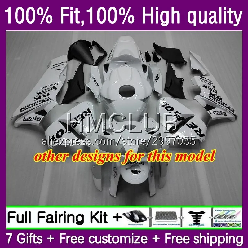 Корпус инжектора для HONDA CBR600RR CBR 600CC 600RR 2005 2006 Movistar Blue 4No.10 CBR600F5 CBR600 600 RR CC F5 05 06 OEM