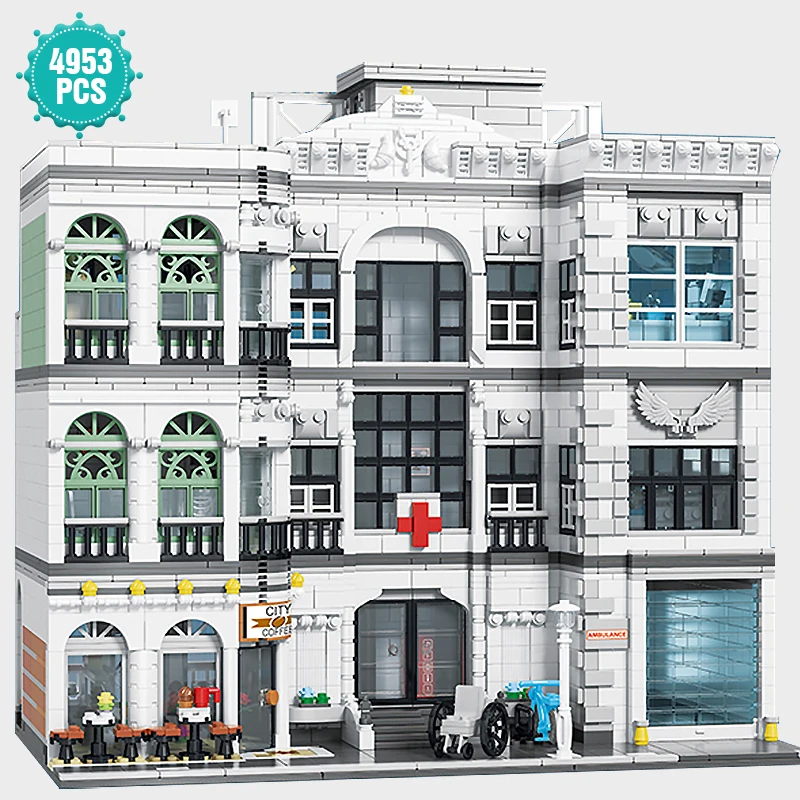 Новый дизайн Конструктор Город создатель с видом на улицу архитектурный