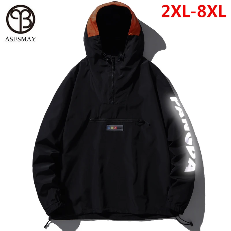 Asesmay мужские куртки с капюшоном Новые лоскутные цветные пуловеры модный