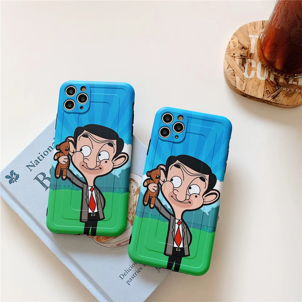 Забавный мультяшный комедийный чехол для iphone 7 8 plus se2 11 pro x xs max xr Rowan Sebastian Atkinson CBE |