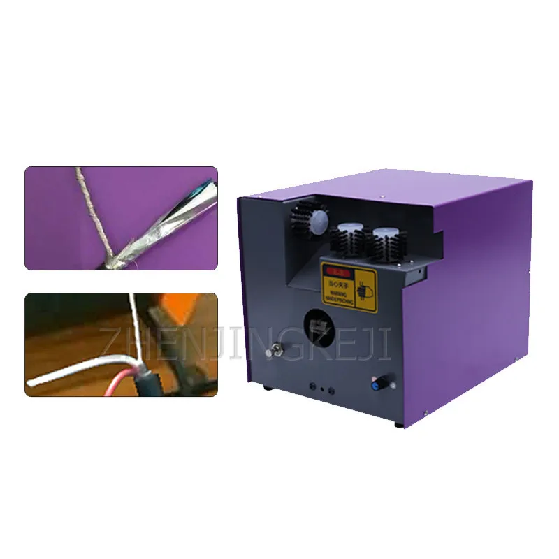 

220V Automatic Wire Brushing And Twisting Thread Distributing Machine Small Commercial Shielded Network Line Distribution Tool