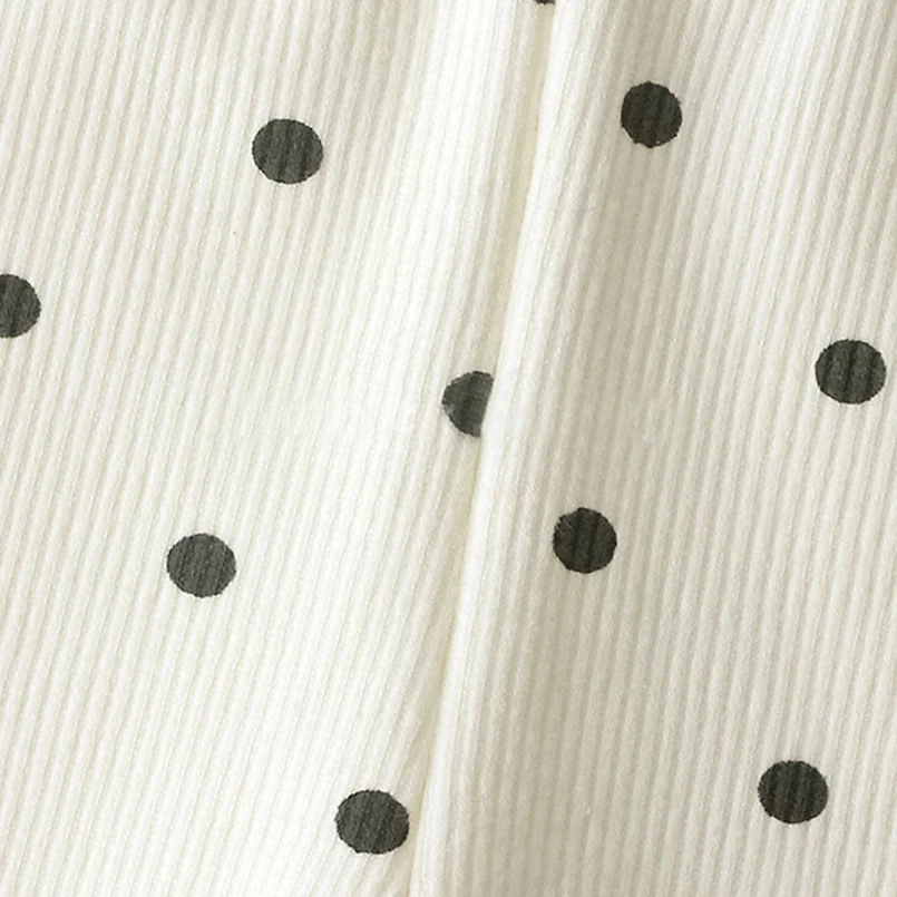 Милые детские леггинсы в горошек весенне-осенние штаны для маленьких девочек