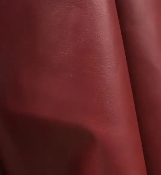 Винно-красная фиолетовая полиуретановая ткань эластичная волшебный цвет одежда