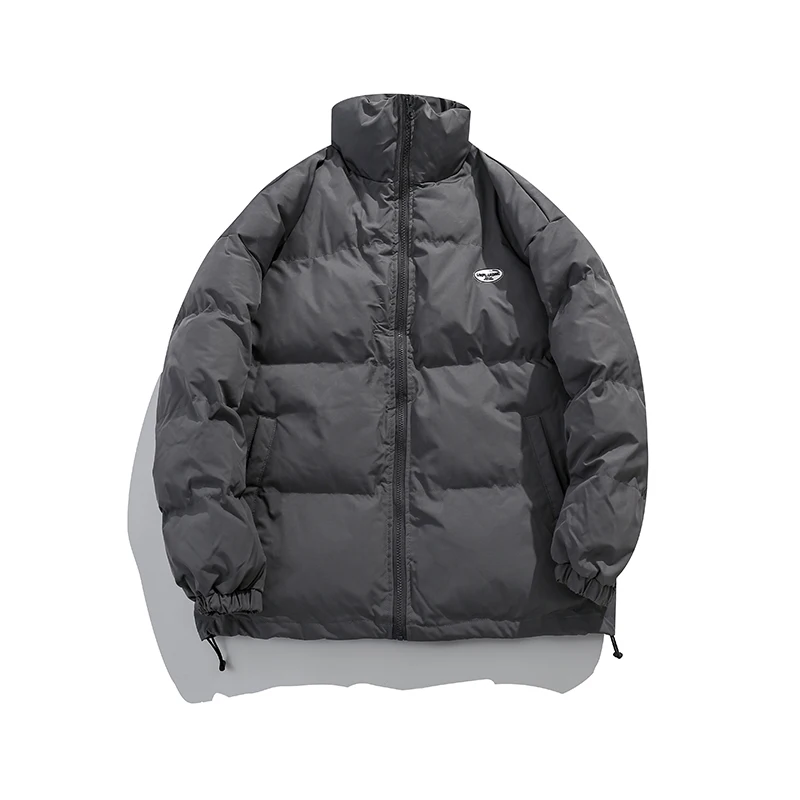

2021 Men's Winter Warm Parkas Korean Man Thicken Casual Jackets Coats Solid Men Oversized Outwear Jacket Parkas