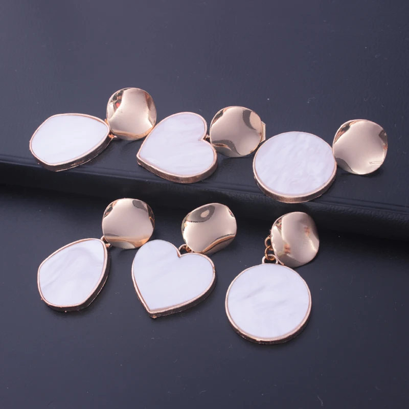 Клипсы для ушей новинка корейское сердце массивные клипсы женщин Модные