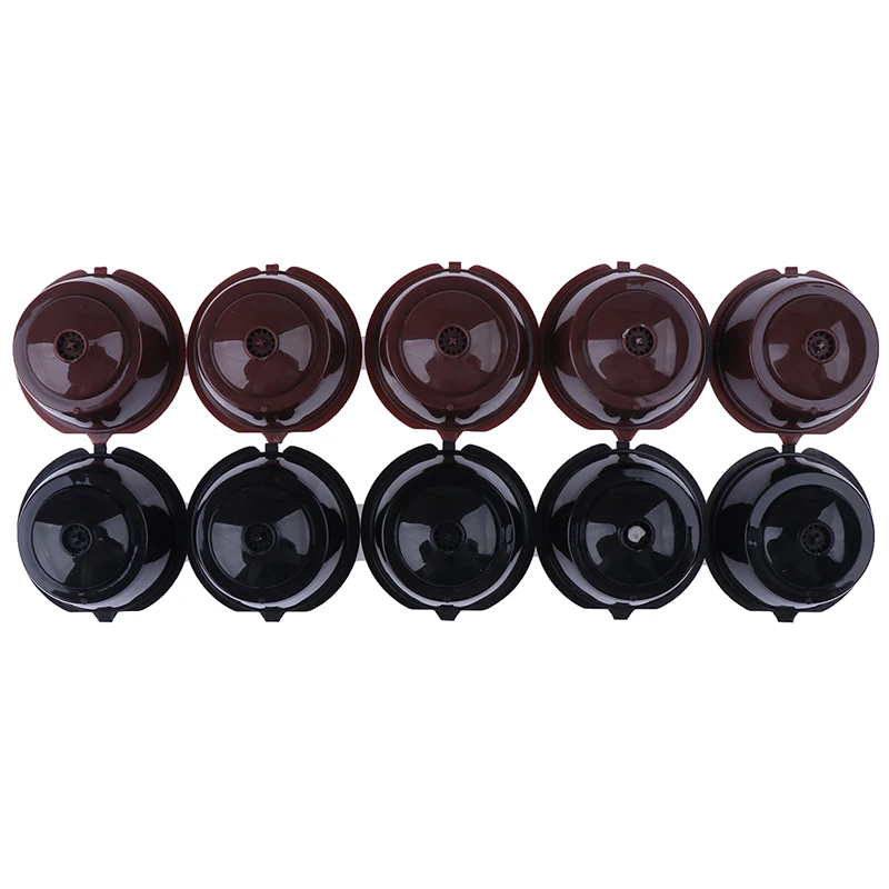 

5Pcs Coffee Filter Cup Reusable Coffee Capsule Filters For Nespresso,With Spoon Brush Kitchen Accessories