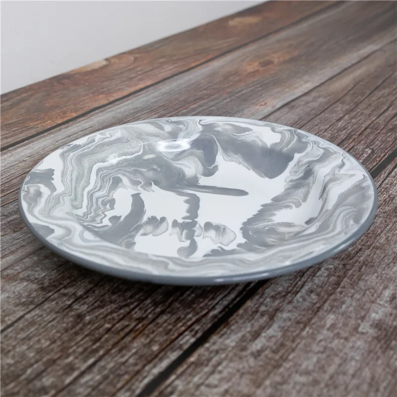 20 см Американский арт характеристика мокко оригинальный пепельный эмаль поднос