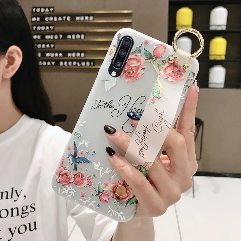 Socoupair Мягкий чехол из ТПУ для samsung Galaxy Note 8 9 10 S10 S9 S8 plus A40 A50 a10 a70 a30 a20 A60 держатель для телефона