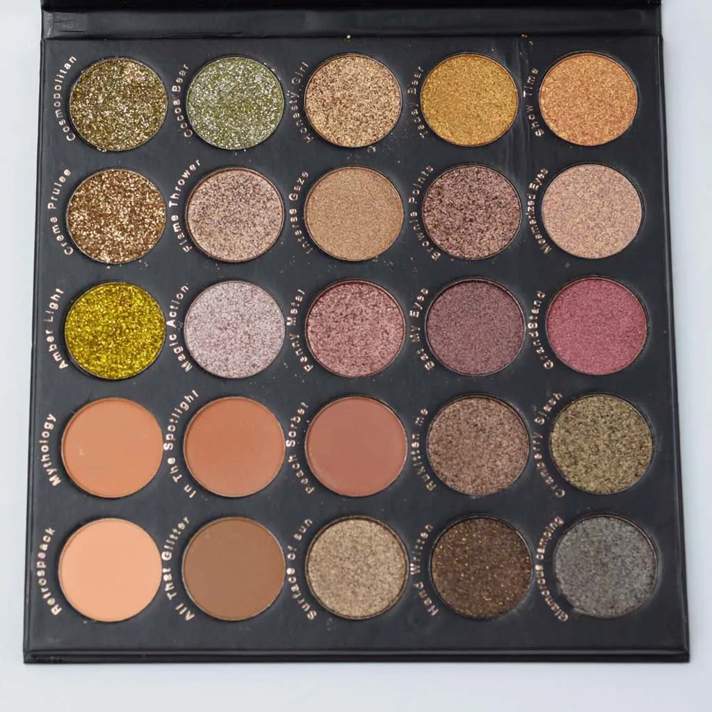 New Fashion Shimmer Matte Eye Shadow Palette Makeup Natural Make Up Cosmetic Tools Pigment Eyeshadow Palet Палитра теней |