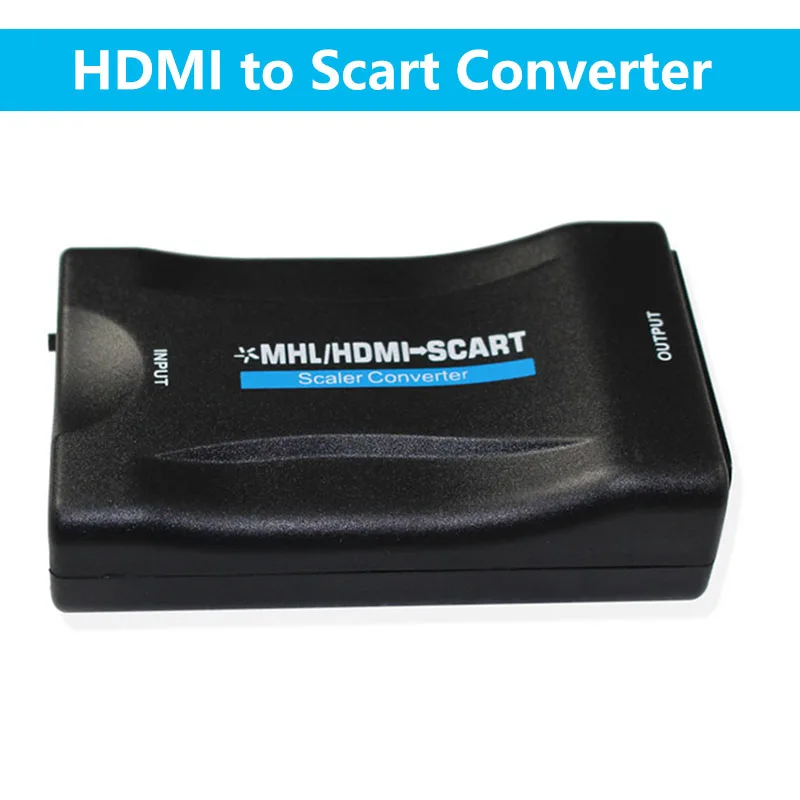 

Wiistar 1080P Scart в HDMI конвертер аудио видео адаптер HDMI в SCART для STB HDTV Sky Box DVD