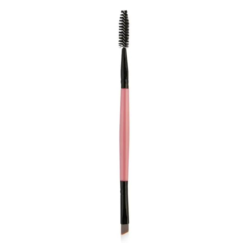 06 Pink Black Инструменты для макияжа, кисть для ресниц, бровей, двойная кисть, тушь для ресниц, палочка, аппликатор для ресниц, косметический набор кистей - Handle Color: 06 Pink Black