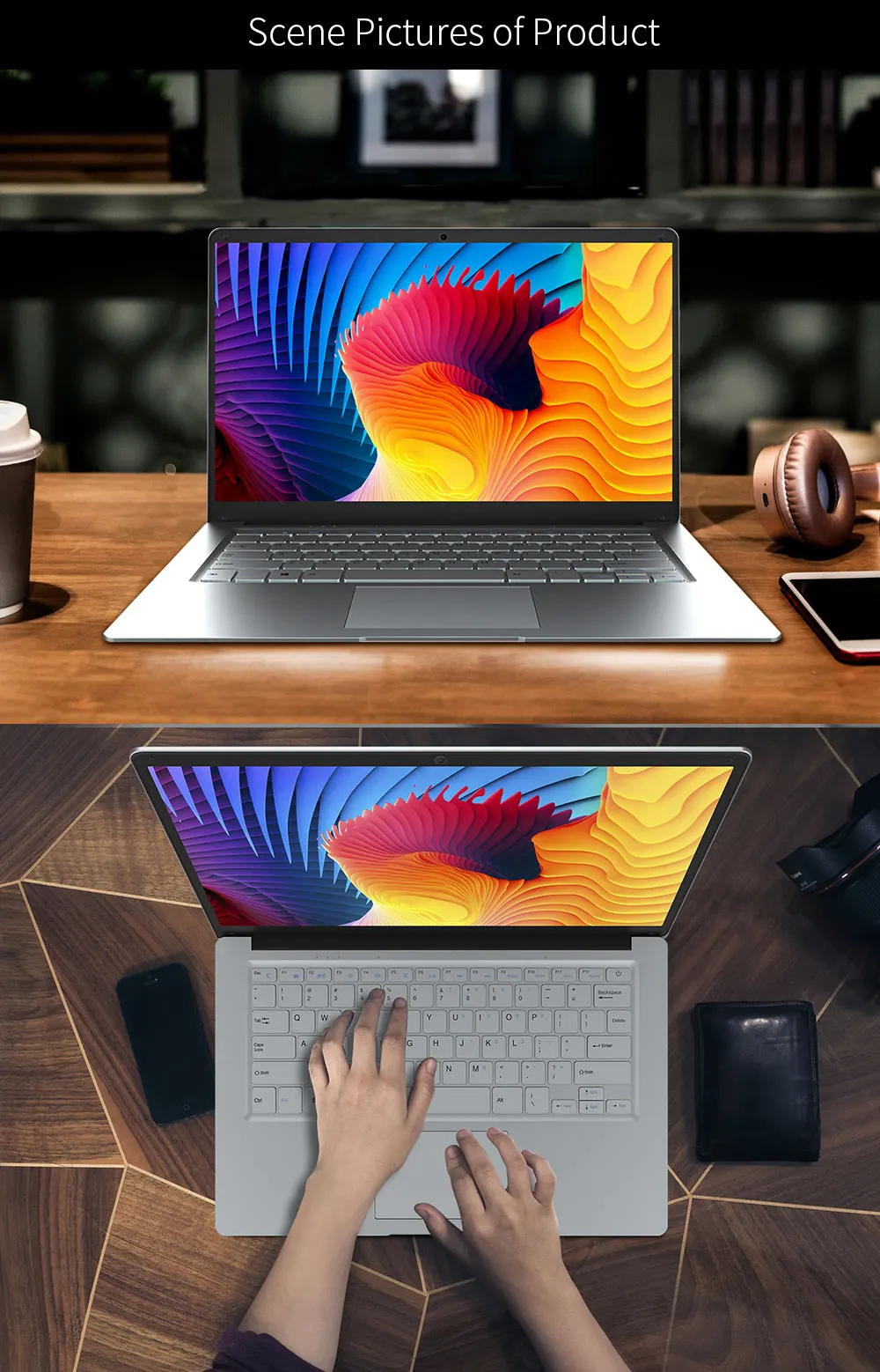 Jumper EZbook A5 14 дюймов ноутбук 1080P FHD Intel Cherry Trail Z8350 четырехъядерный ноутбук 1,44 ГГц Windows 10 4 Гб LPDDR3 64 Гб eMMC EU